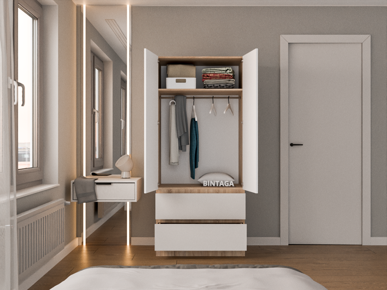 Мальм 313 oak white ИКЕА (IKEA) изображение товара