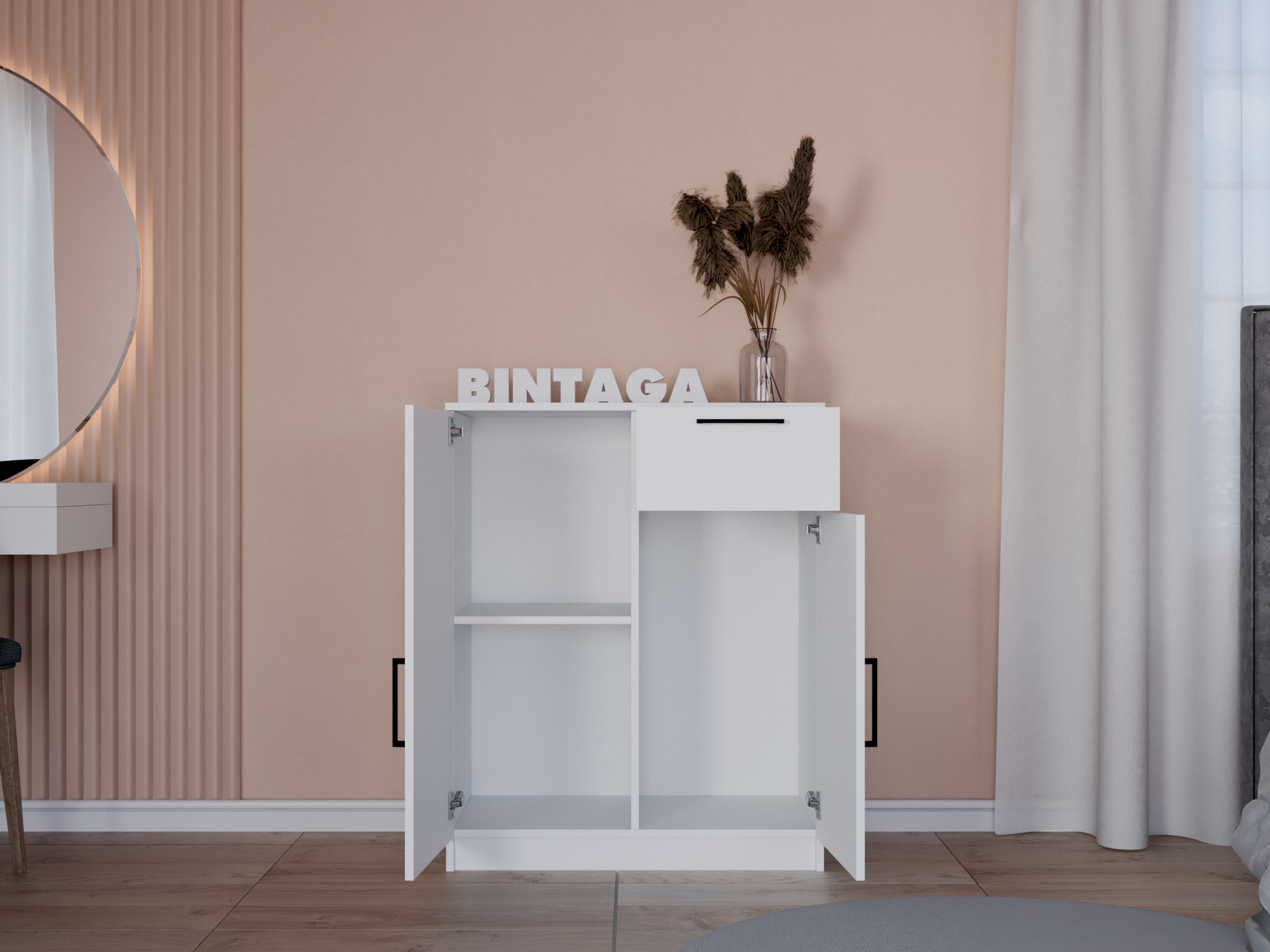 Комод Пакс Рейнсвол 2 white ИКЕА (IKEA) изображение товара