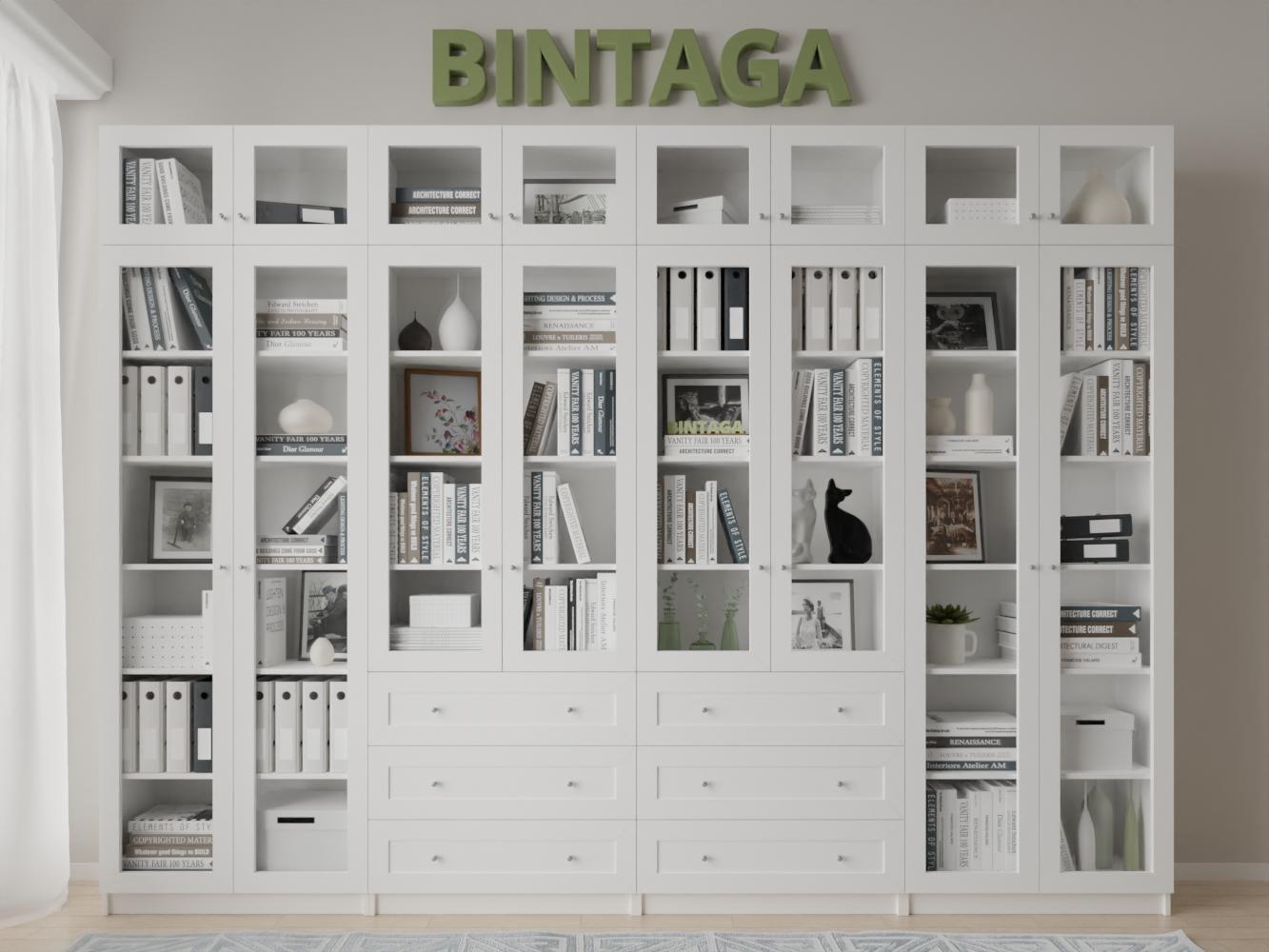 Билли 372 white ИКЕА (IKEA) изображение товара