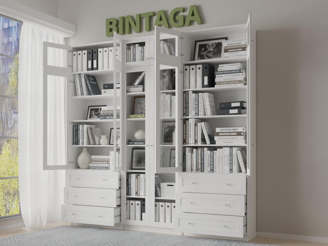 Билли 370 white ИКЕА (IKEA) изображение товара