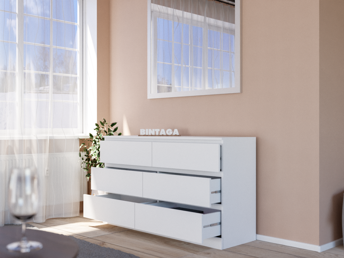 Мальм 14 white ИКЕА (IKEA) изображение товара