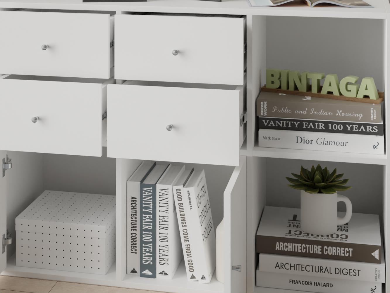 Билли 128 white ИКЕА (IKEA) изображение товара