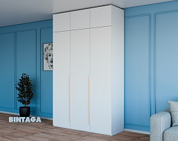 Изображение товара Пакс Альхейм 23 white (gold) ИКЕА (IKEA) на сайте bintaga.ru