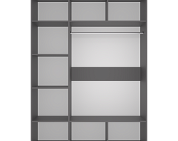 Изображение товара Пакс Мускен 2 grey ИКЕА (IKEA) на сайте bintaga.ru