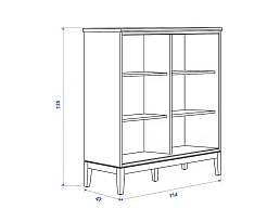 Изображение товара Иданас 15 white ИКЕА (IKEA) на сайте bintaga.ru