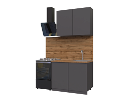 Изображение товара Кухонный гарнитур METOД 3 grey ИКЕА (IKEA) на сайте bintaga.ru