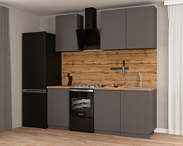 Изображение товара Кухонный гарнитур METOД 2 grey ИКЕА (IKEA) на сайте bintaga.ru