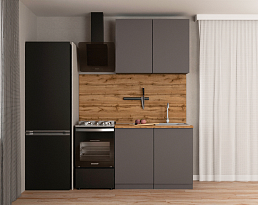 Изображение товара Кухонный гарнитур METOД 3 grey ИКЕА (IKEA) на сайте bintaga.ru