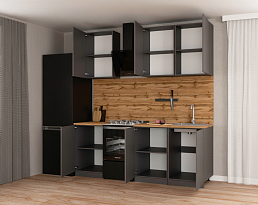 Изображение товара Кухонный гарнитур METOД 2 grey ИКЕА (IKEA) на сайте bintaga.ru