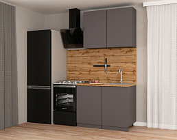 Изображение товара Кухонный гарнитур METOД 3 grey ИКЕА (IKEA) на сайте bintaga.ru