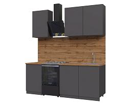 Изображение товара Кухонный гарнитур METOД 2 grey ИКЕА (IKEA) на сайте bintaga.ru