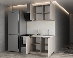 Изображение товара Кухонный гарнитур METOД 3 brown ИКЕА (IKEA) на сайте bintaga.ru