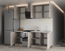 Изображение товара Кухонный гарнитур METOД 2 brown ИКЕА (IKEA) на сайте bintaga.ru