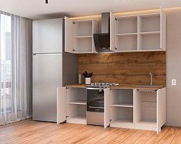 Изображение товара Кухонный гарнитур METOД 2 white ИКЕА (IKEA) на сайте bintaga.ru