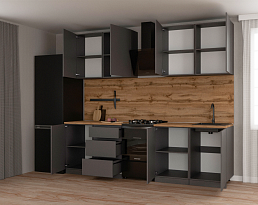 Изображение товара Кухонный гарнитур METOД 1 grey ИКЕА (IKEA) на сайте bintaga.ru