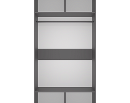 Изображение товара Пакс Мускен 3 grey ИКЕА (IKEA) на сайте bintaga.ru