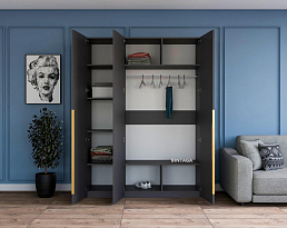 Изображение товара Пакс Мускен 2 grey ИКЕА (IKEA) на сайте bintaga.ru