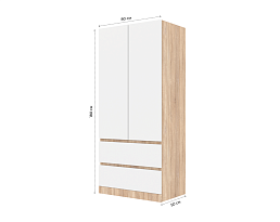 Изображение товара Мальм 313 oak white ИКЕА (IKEA) на сайте bintaga.ru