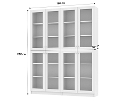 Изображение товара Билли 343 white ИКЕА (IKEA) на сайте bintaga.ru