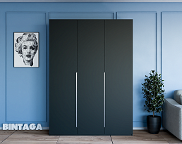 Изображение товара Пакс Альхейм 13 black (silver) ИКЕА (IKEA) на сайте bintaga.ru